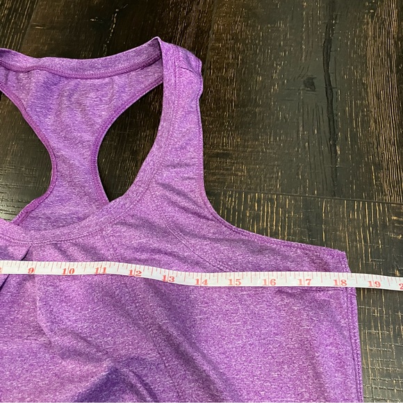 Purple sleeveless active top - Picture 4 of 6
